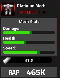 Platinum Mech Military Tycoon