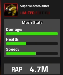 Super Mech Walker Military Tycoon