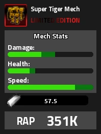 Super Tiger Mech Military Tycoon