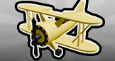Fighter Biplane in Military Tycoon