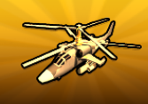 Gold Ka-52 Military Tycoon