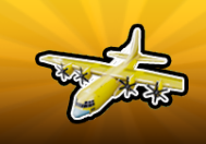 Golden AC-130 in Military Tycoon