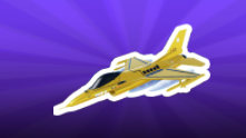 Golden F-16 Military Tycoon