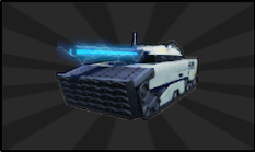 Railgun Tank in Military Tycoon