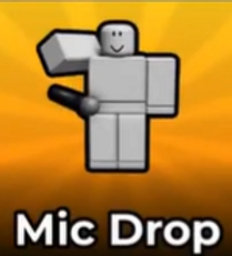 Mic Drop (Emote) Military Tycoon